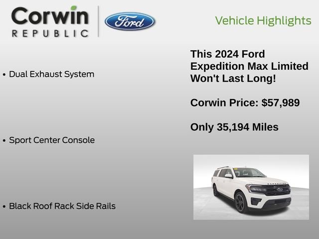 Certified 2024 Ford Expedition Max Limited image 34