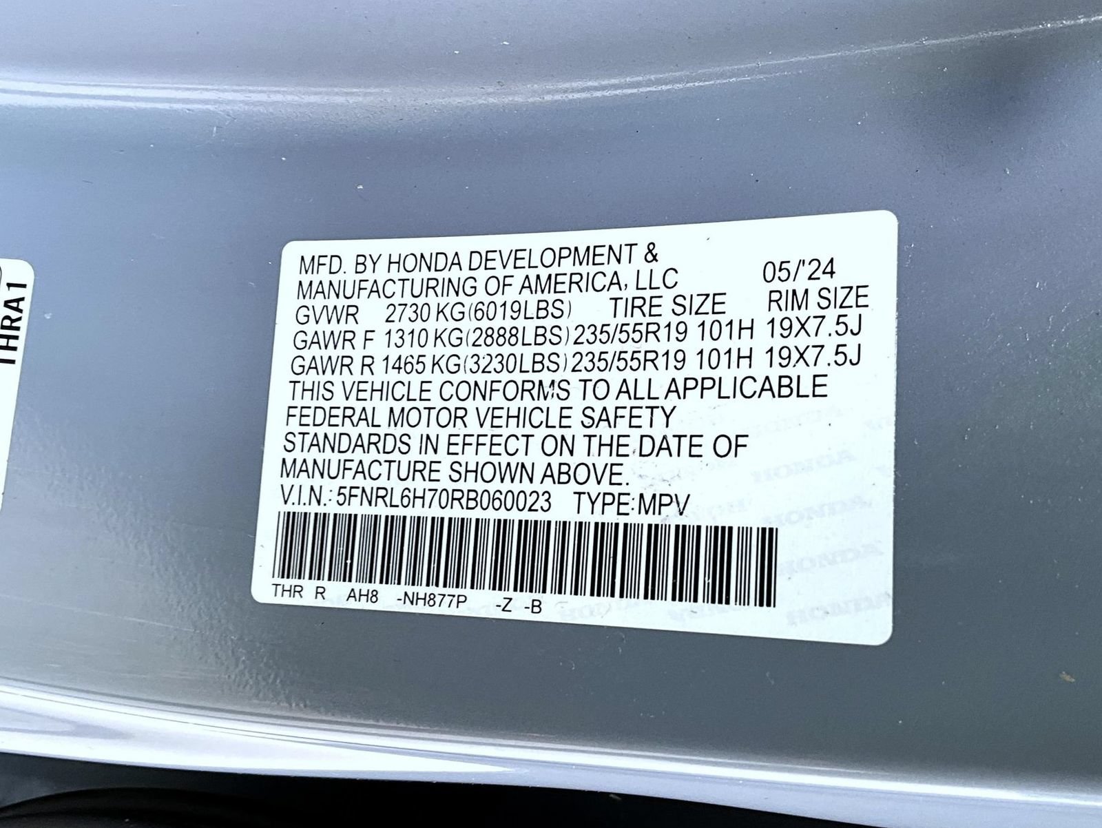 Used 2024 Honda Odyssey Sport image 29