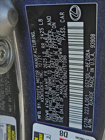 Used 2022 Lexus ES 350 w/ Premium Package FWD image 19