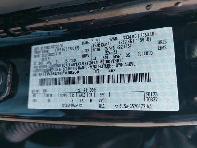 Certified 2023 Ford F150 Limited image 35