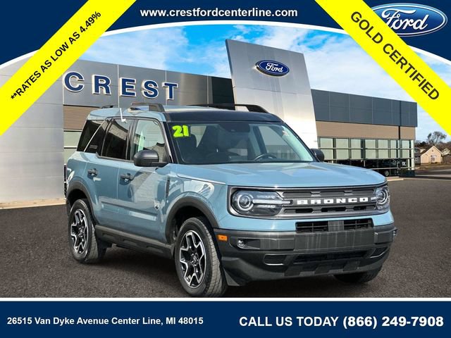 Certified 2021 Ford Bronco Sport Big Bend w/ Big Bend Package AWD/4WD image 1