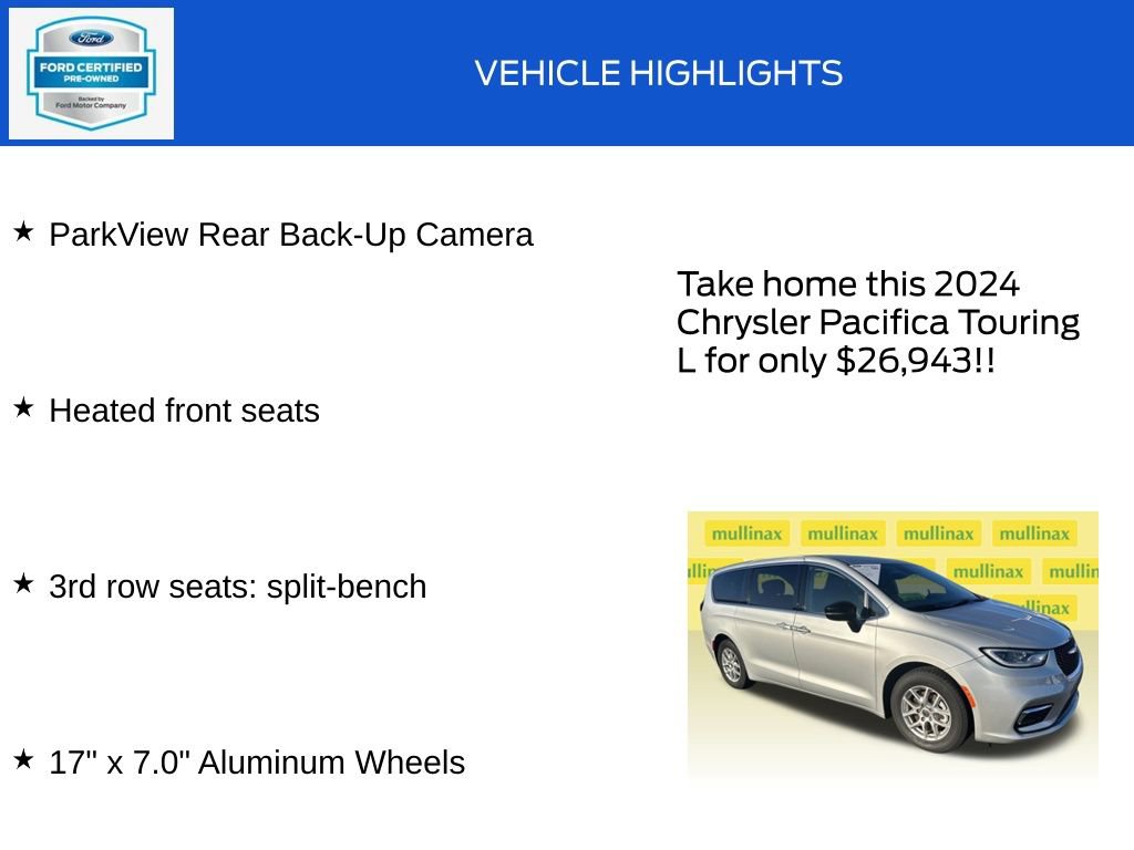 Used 2024 Chrysler Pacifica Touring-L image 19