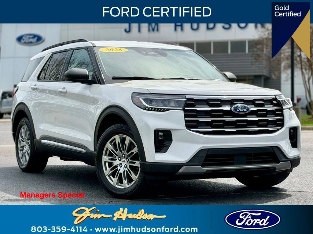 Certified 2025 Ford Explorer Active w/ Active Comfort Package image 1