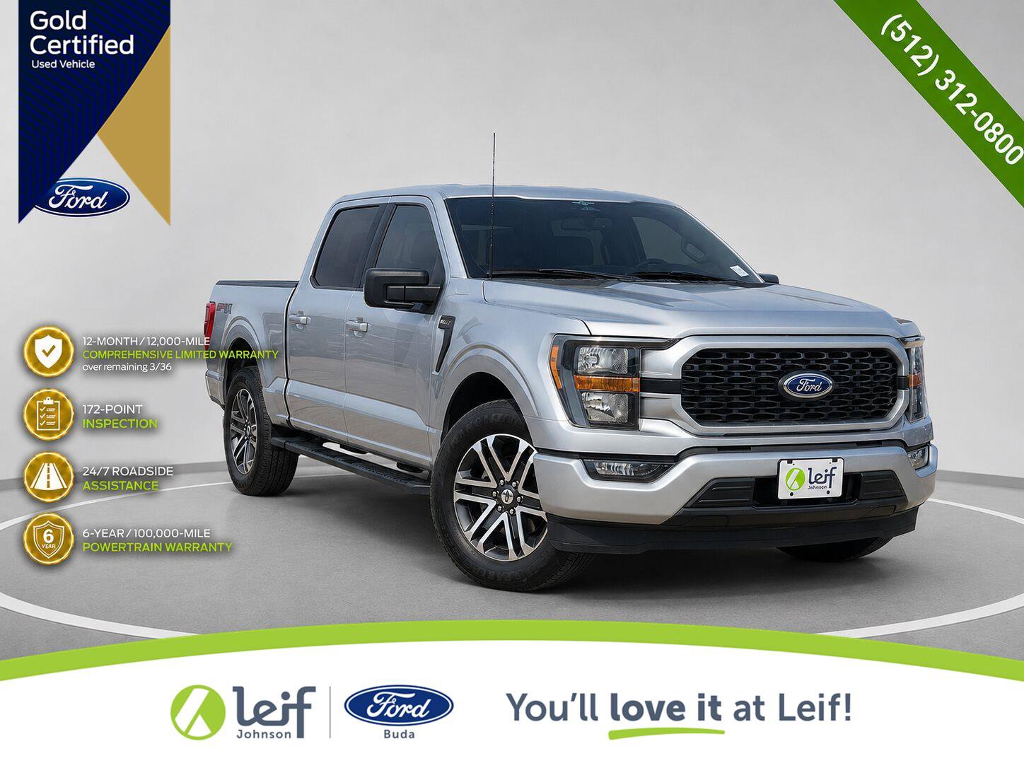 Certified 2023 Ford F150 XL w/ STX Appearance Package