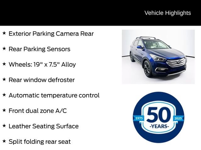 Used 2017 Hyundai Santa Fe Sport w/ Cargo Package AWD/4WD image 11