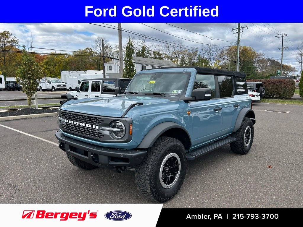 Certified 2021 Ford Bronco Badlands