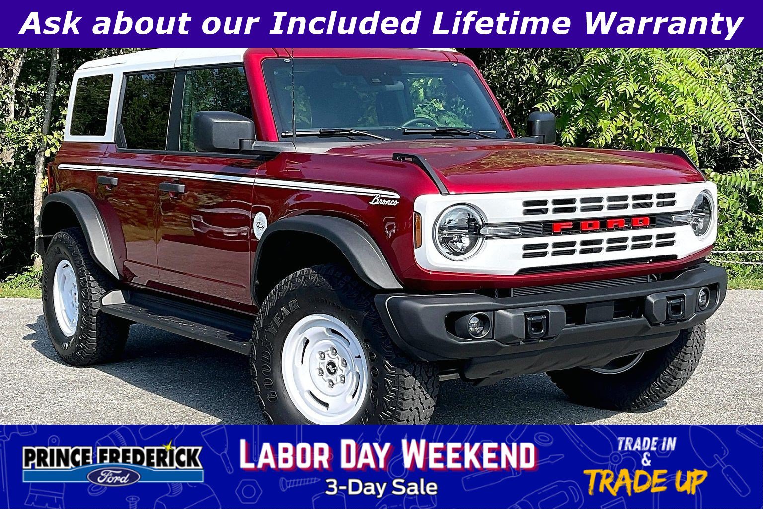 Certified 2026 Ford Bronco Heritage Edition