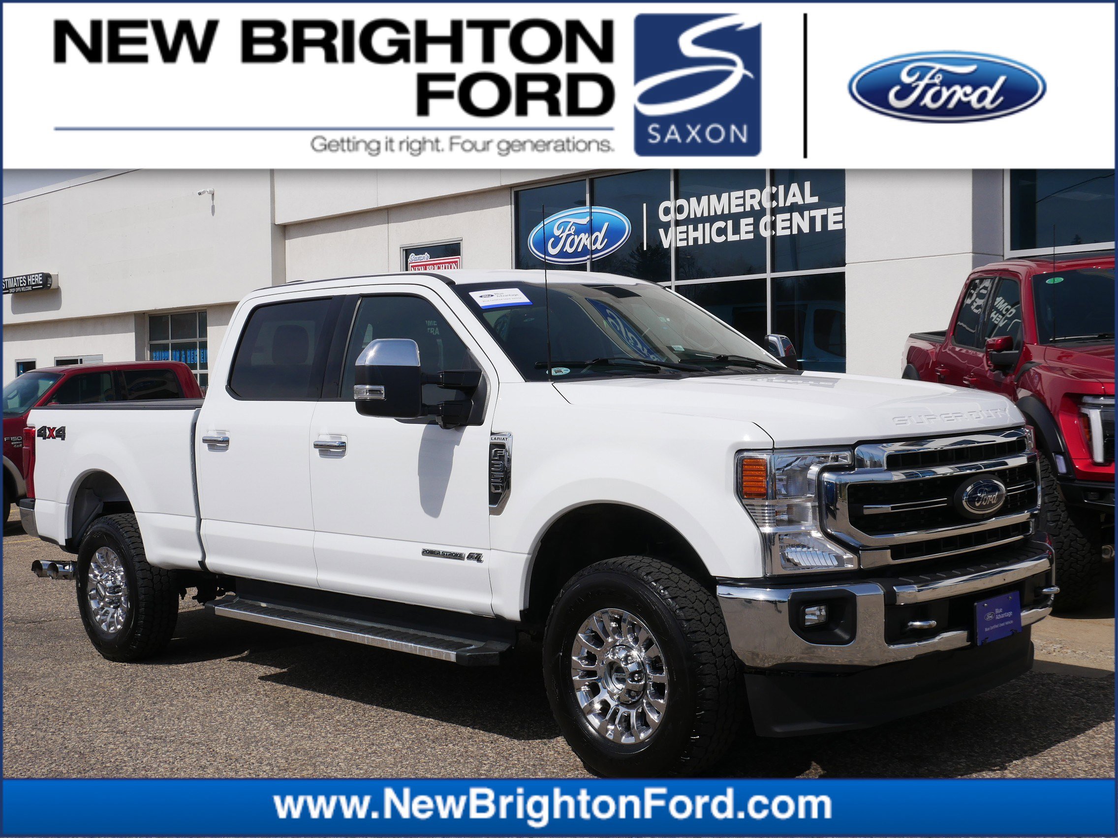 Certified 2022 Ford F350 Lariat w/ Chrome Package AWD/4WD image 1