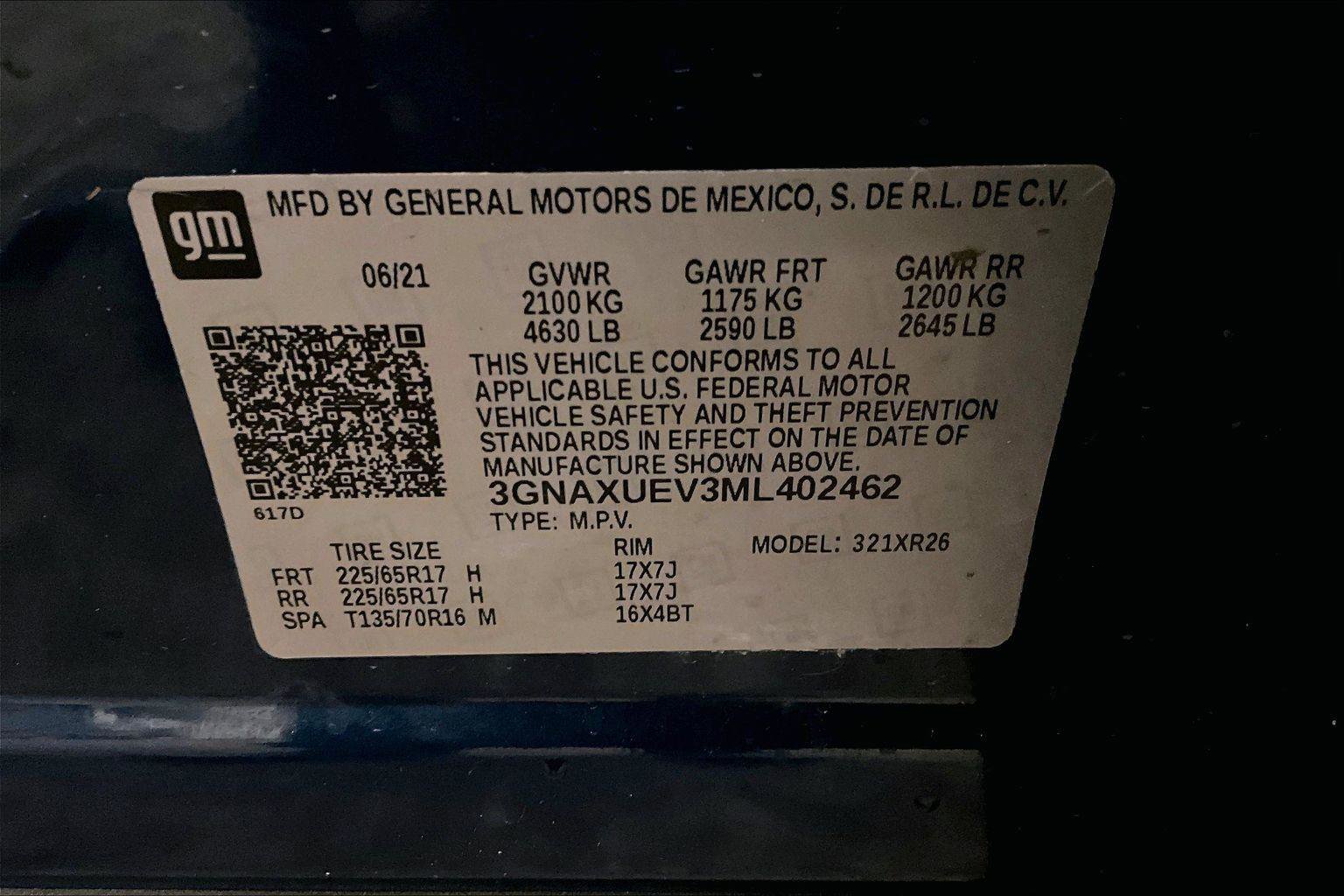 Used 2021 Chevrolet Equinox LT image 32