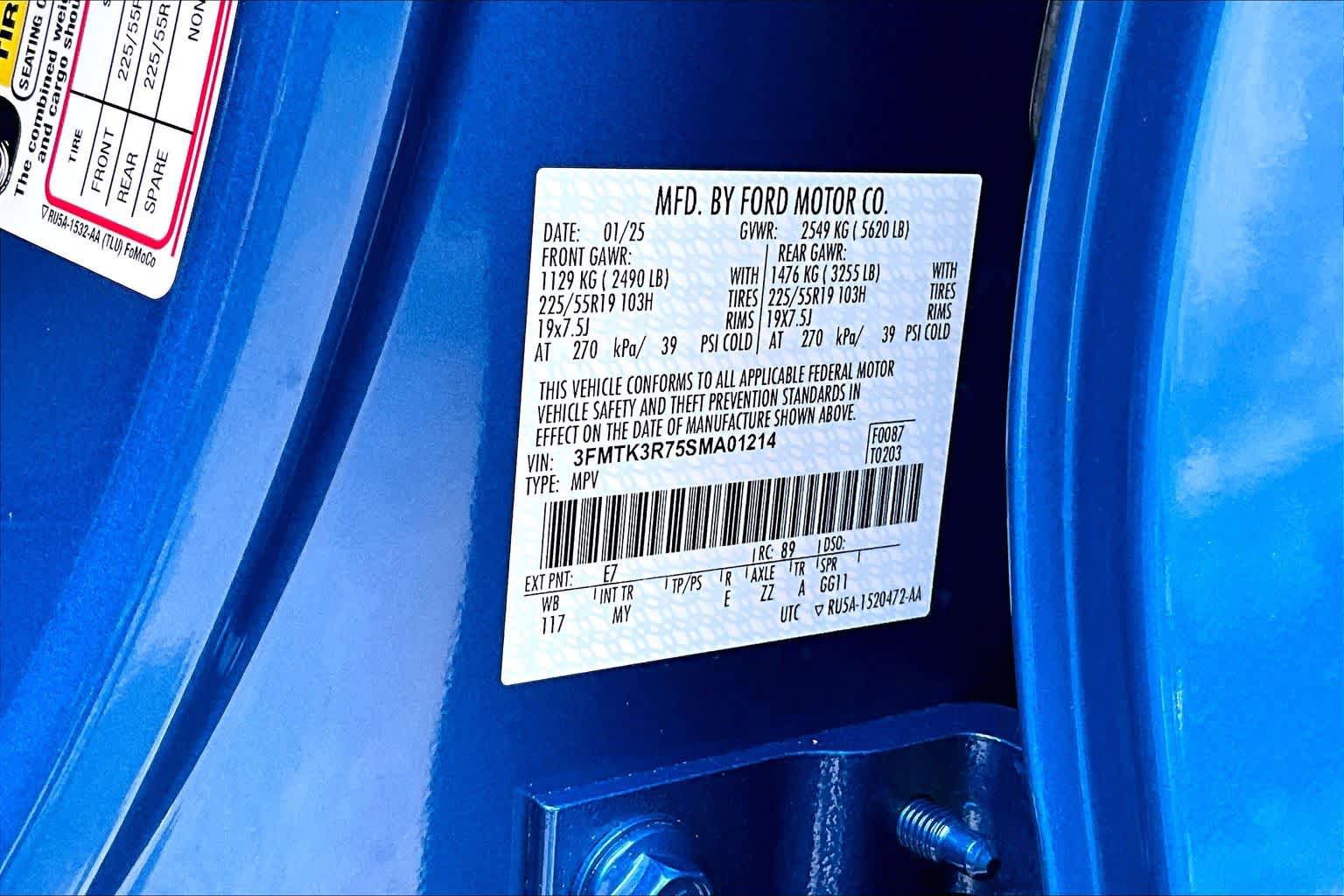 Certified 2025 Ford Mustang Mach-E Premium RWD image 37