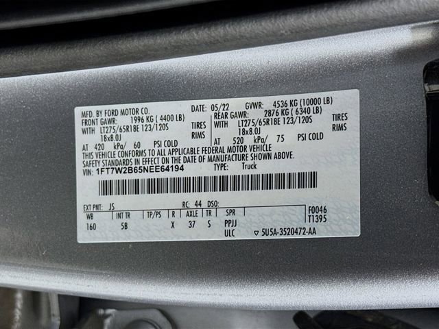 Certified 2022 Ford F250 Lariat w/ Chrome Package image 32