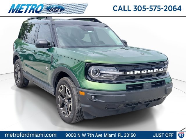 Certified 2023 Ford Bronco Sport Outer Banks w/ Tech Package