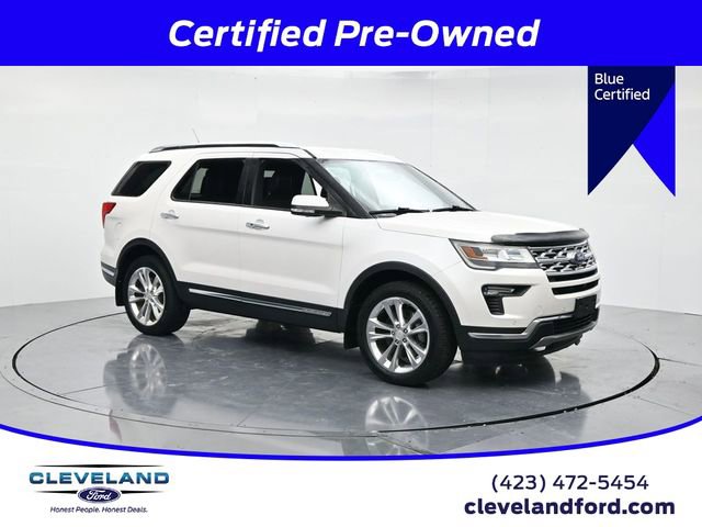 Certified 2018 Ford Explorer Limited w/ Class II Trailer Tow Package image 1