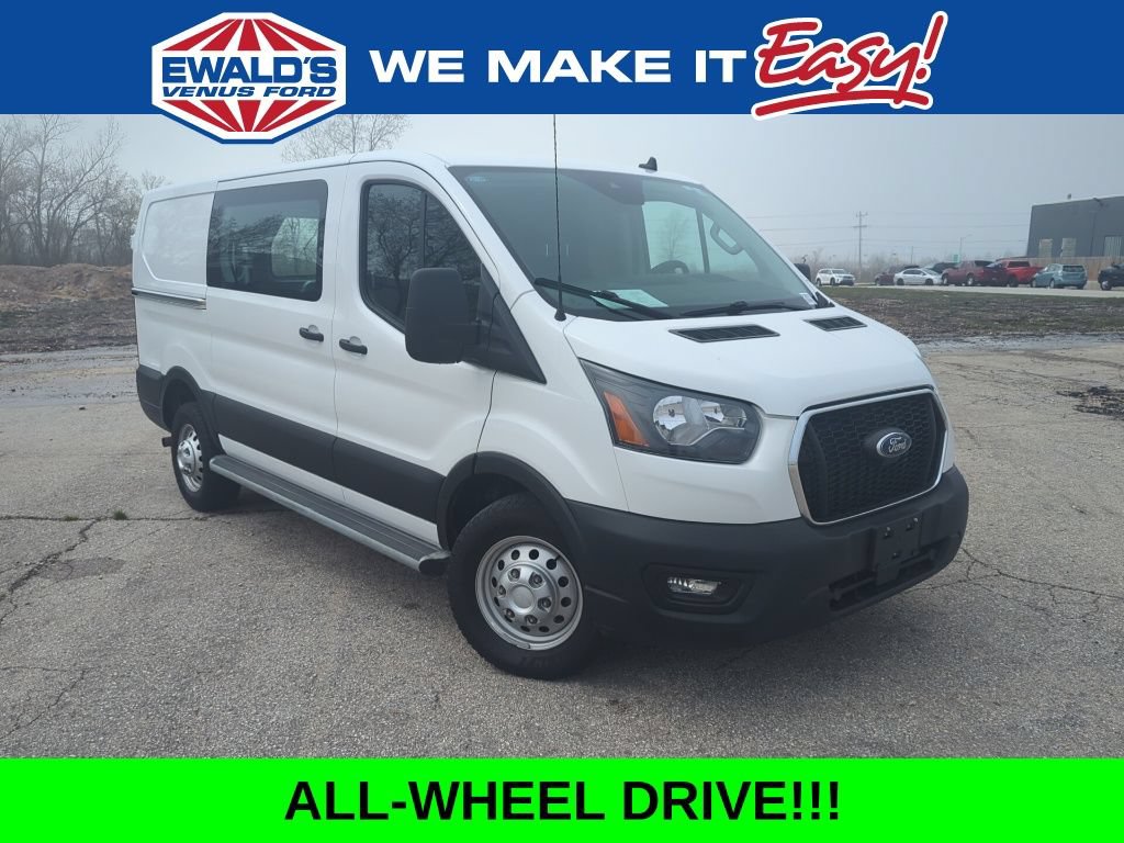 Certified 2024 Ford Transit 250 Low Roof AWD w/ Exterior Upgrade Package
