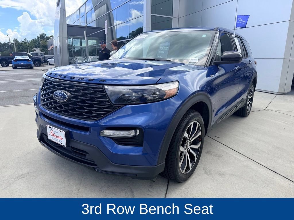 Certified 2022 Ford Explorer ST-Line w/ Class IV Trailer Tow Package AWD/4WD image 3