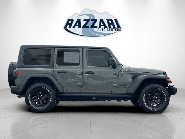 Used 2021 Jeep Wrangler Unlimited Willys image 2