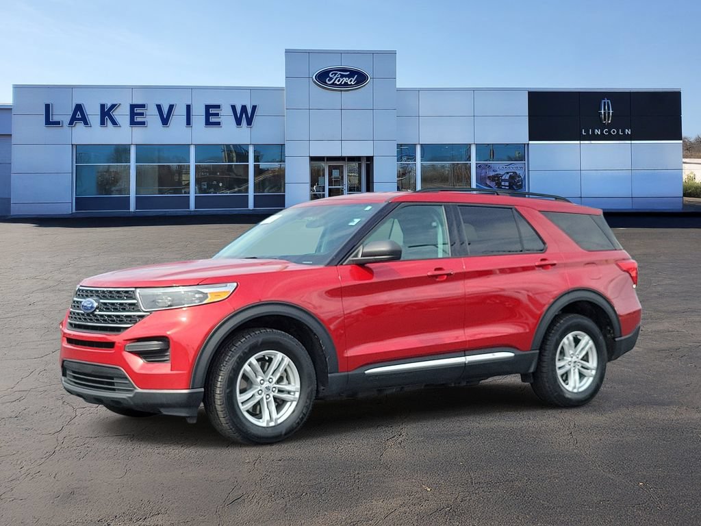 Certified 2022 Ford Explorer XLT w/ Class IV Trailer Tow Package