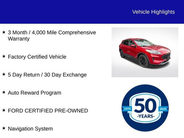Certified 2020 Ford Escape SE image 9