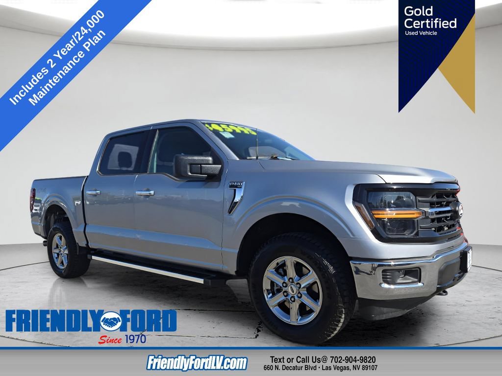 Certified 2025 Ford F150 XLT w/ Equipment Group 301A Standard