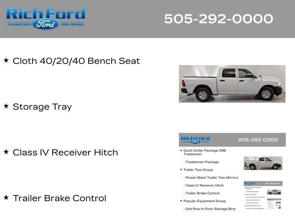 Used 2023 RAM 1500 Tradesman w/ Popular Equipment Group RWD image 85