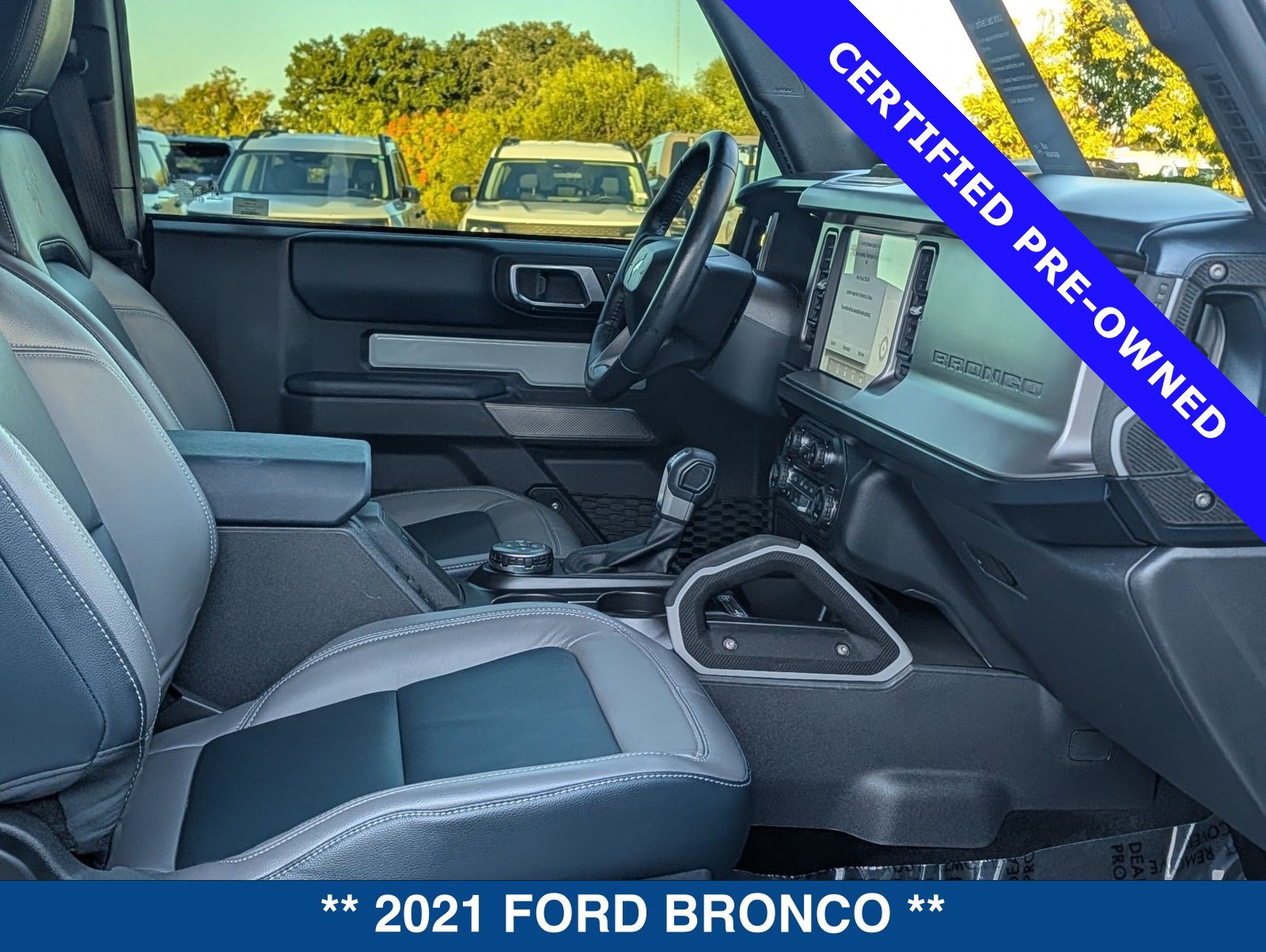 Certified 2021 Ford Bronco First Edition AWD/4WD image 15