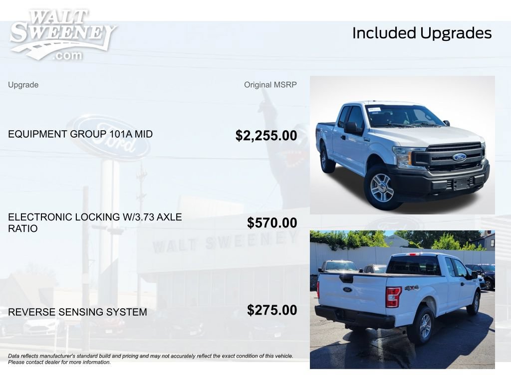 Certified 2018 Ford F150 XL w/ Equipment Group 101A Mid AWD/4WD image 12