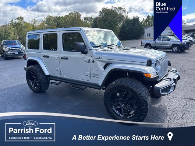 Used 2022 Jeep Wrangler Unlimited Sahara w/ Cold Weather Group AWD/4WD image 1