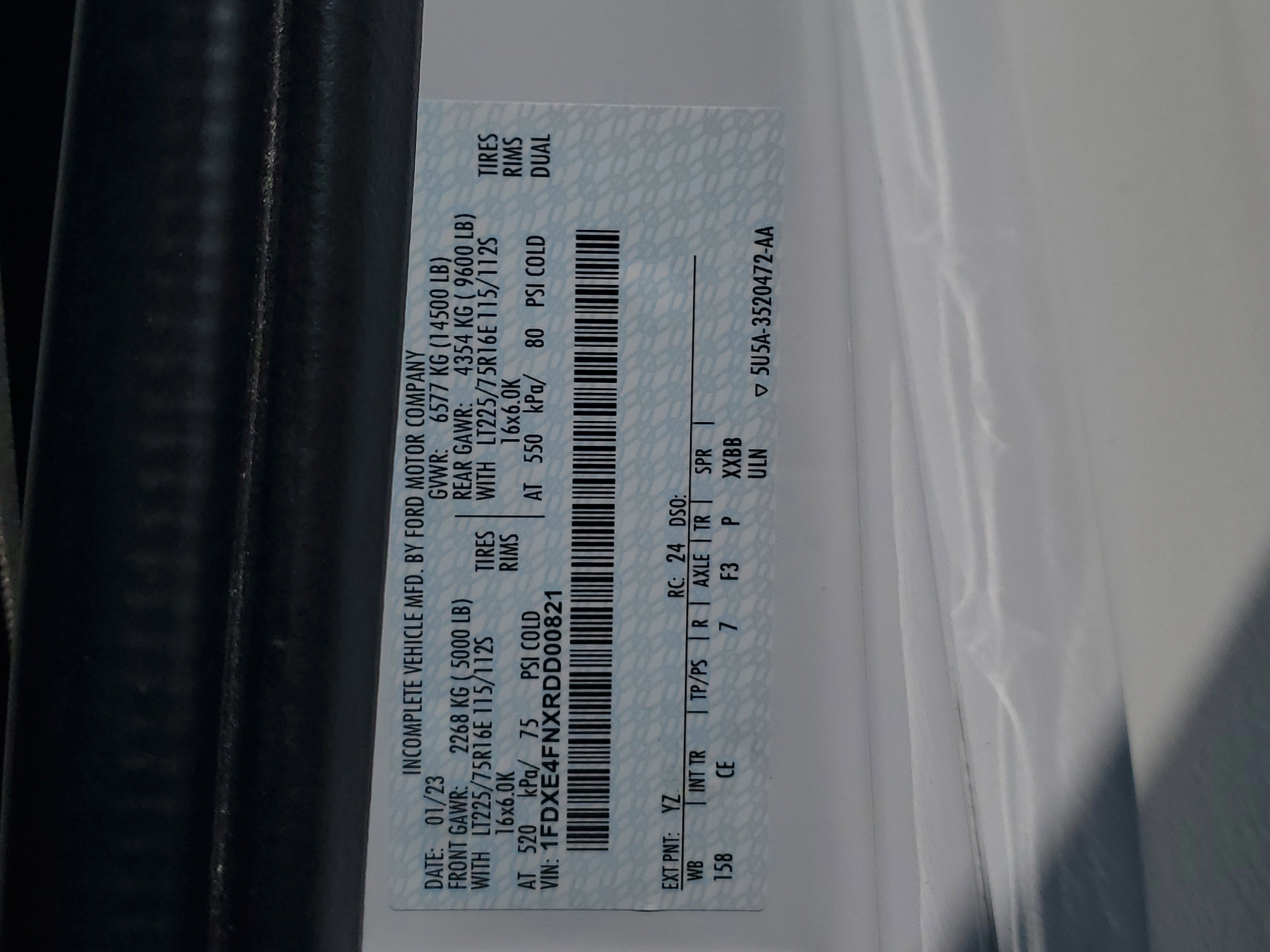 Certified 2024 Ford E-450 and Econoline 450 Super Duty w/ Driver's Safety Package image 30