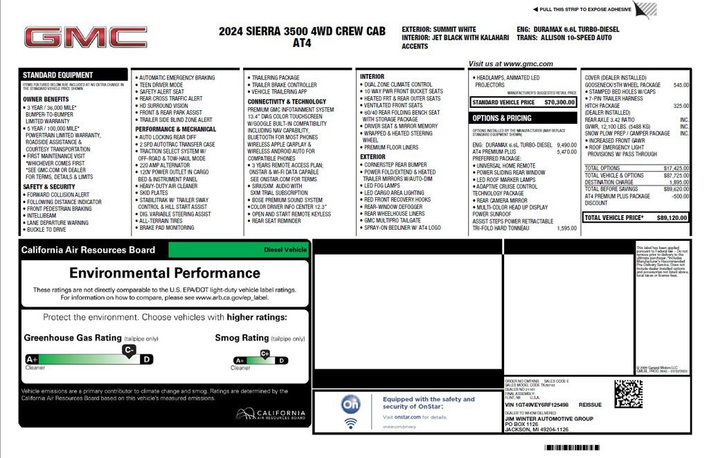 Used 2024 GMC Sierra 3500 AT4 w/ AT4 Premium Plus Package AWD/4WD image 5