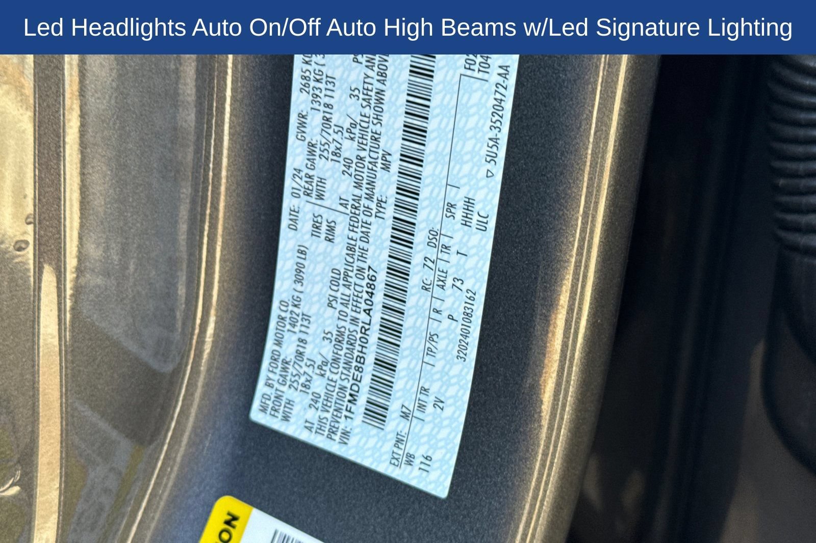 Certified 2024 Ford Bronco Outer Banks AWD/4WD image 34