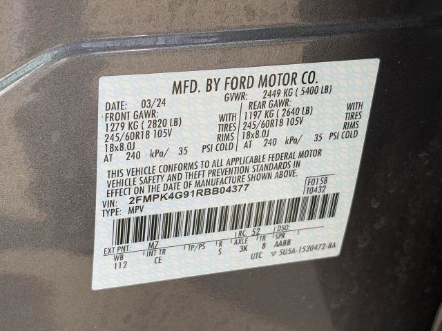 Certified 2024 Ford Edge SE image 27