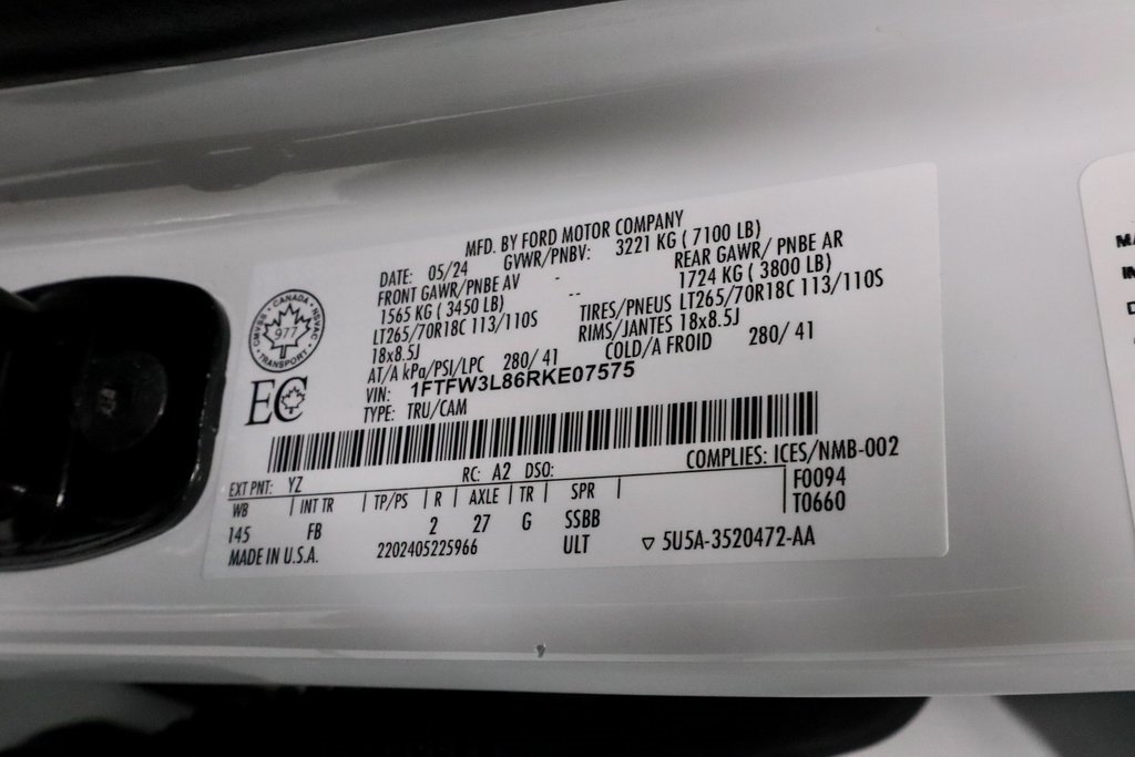 Certified 2024 Ford F150 XLT w/ XLT Black Appearance Package image 32