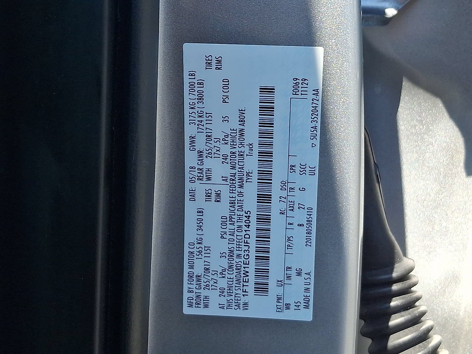 Certified 2018 Ford F150 XLT AWD/4WD image 26