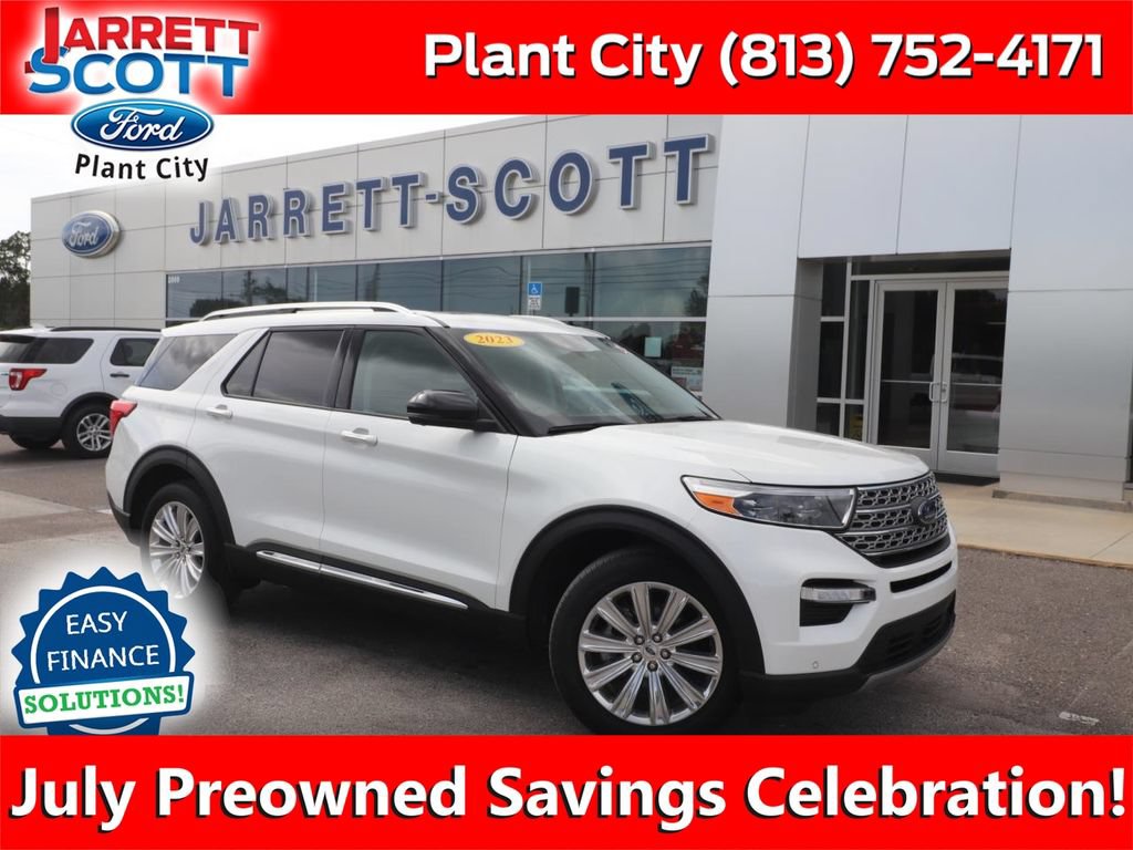 Certified 2023 Ford Explorer Limited w/ Limited Technology Package RWD image 1