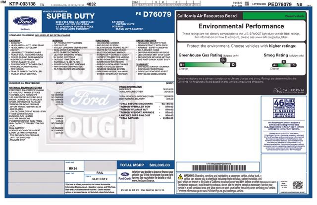 Certified 2023 Ford F250 Lariat w/ Lariat Ultimate Package AWD/4WD image 41