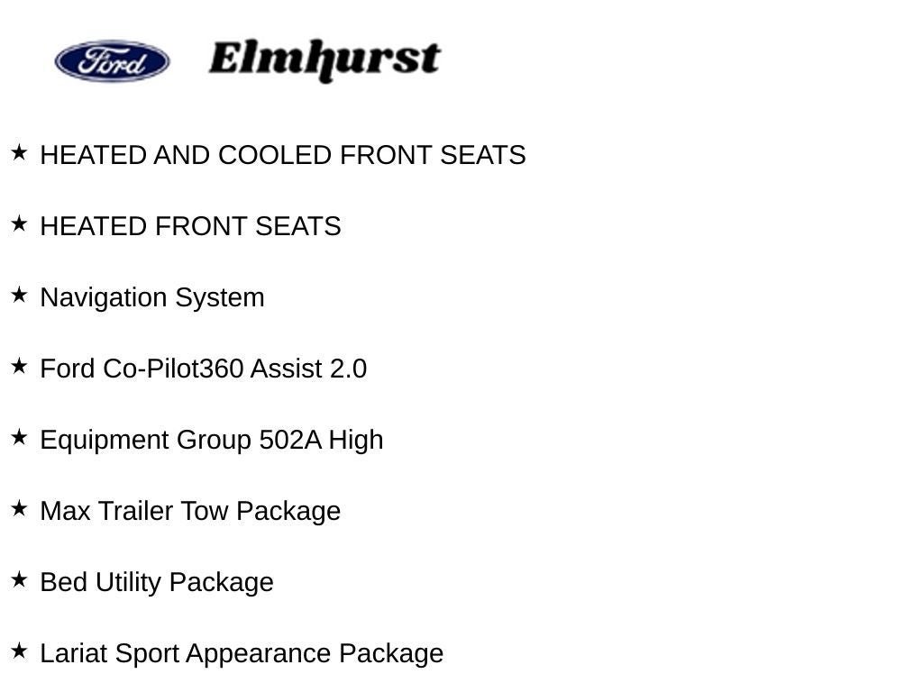 Certified 2023 Ford F150 Lariat w/ Equipment Group 502A High AWD/4WD image 11