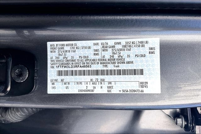 Certified 2024 Ford F150 XLT w/ Mobile Office Package AWD/4WD image 28