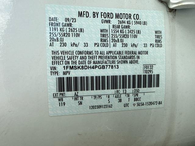 Certified 2023 Ford Explorer XLT w/ Equipment Group 202A AWD/4WD image 12