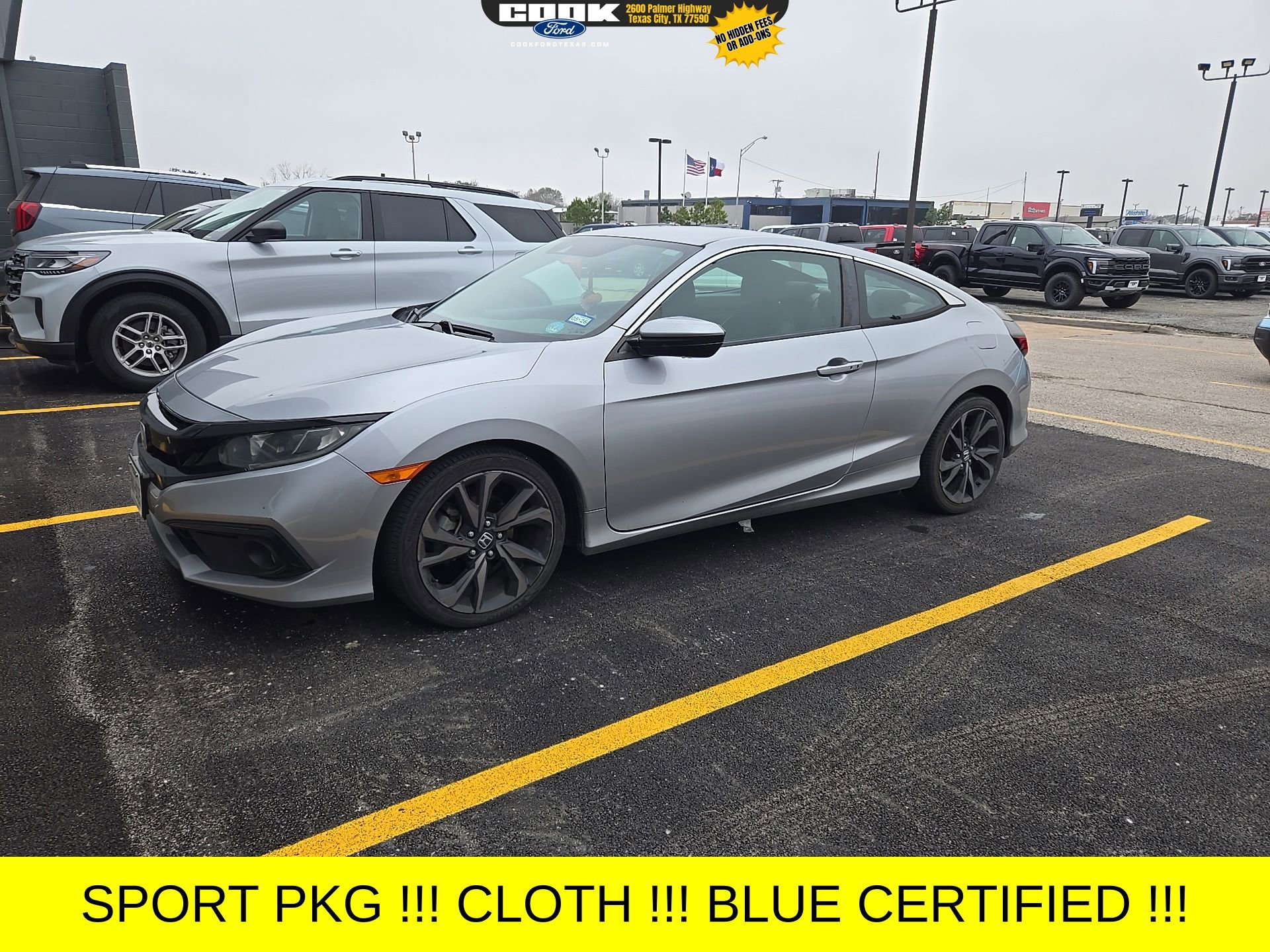 Used 2019 Honda Civic Sport image 1