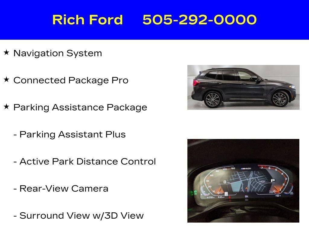 Used 2022 BMW X3 M40i w/ Premium Package AWD/4WD image 14