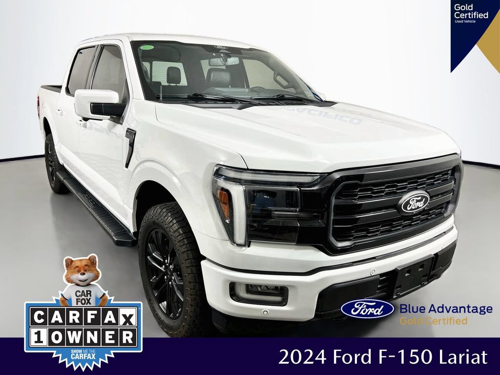 Certified 2024 Ford F150 Lariat w/ Equipment Group 502A High