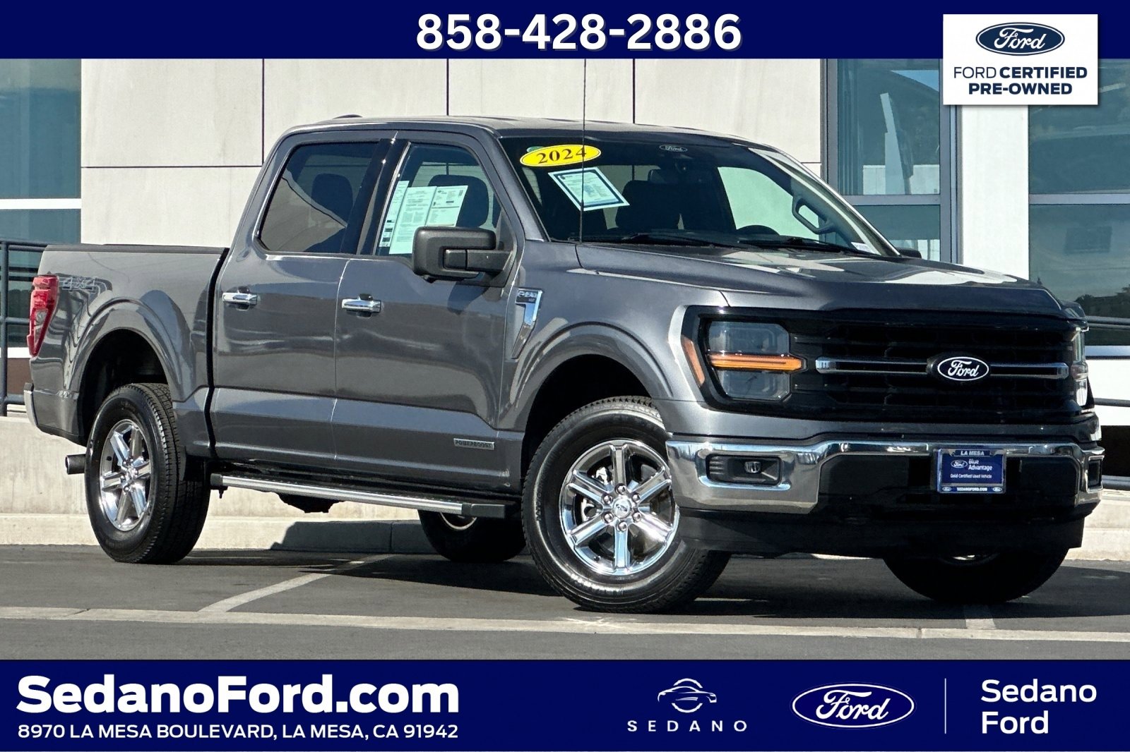 Certified 2024 Ford F150 XLT w/ Mobile Office Package