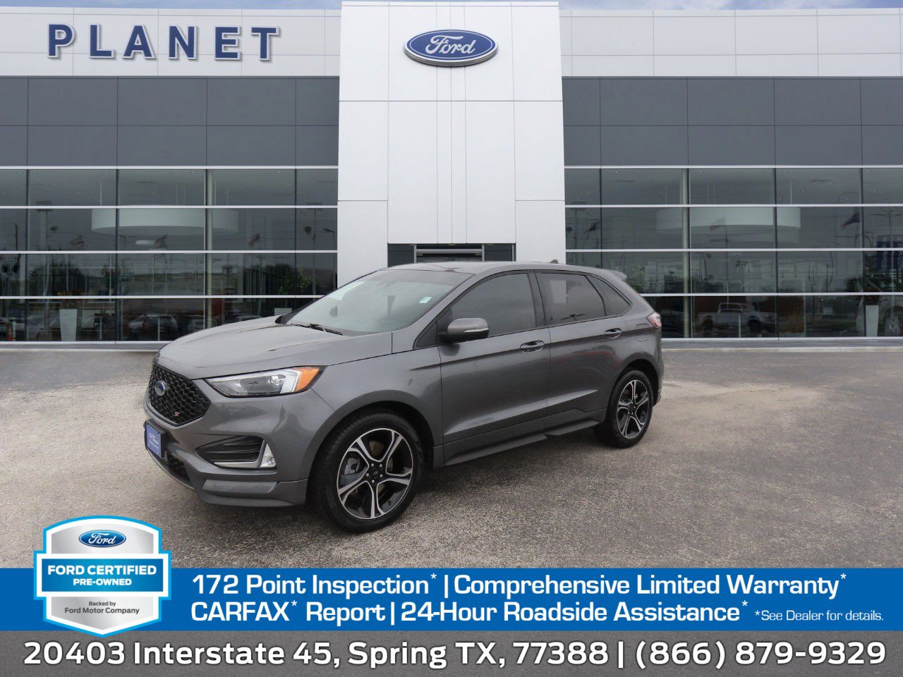 Certified 2023 Ford Edge ST