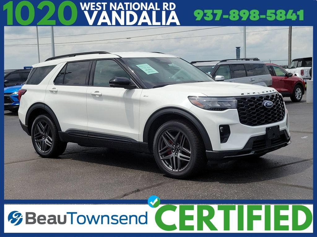 Certified 2025 Ford Explorer ST-Line w/ ST-Line Street Pack