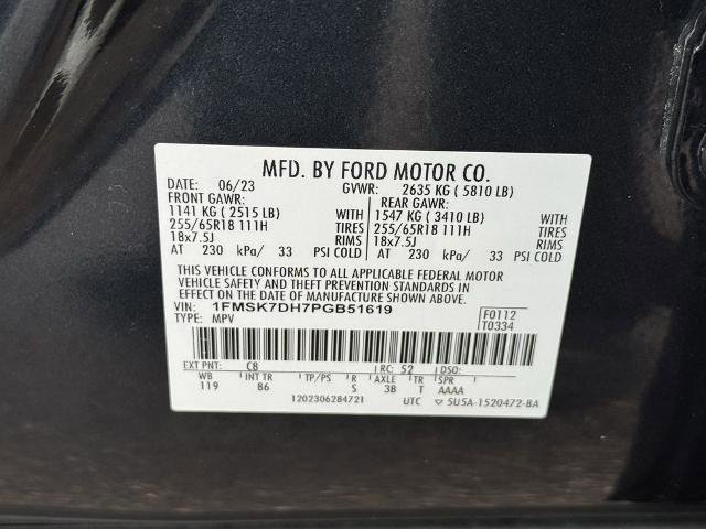 Certified 2023 Ford Explorer XLT image 12