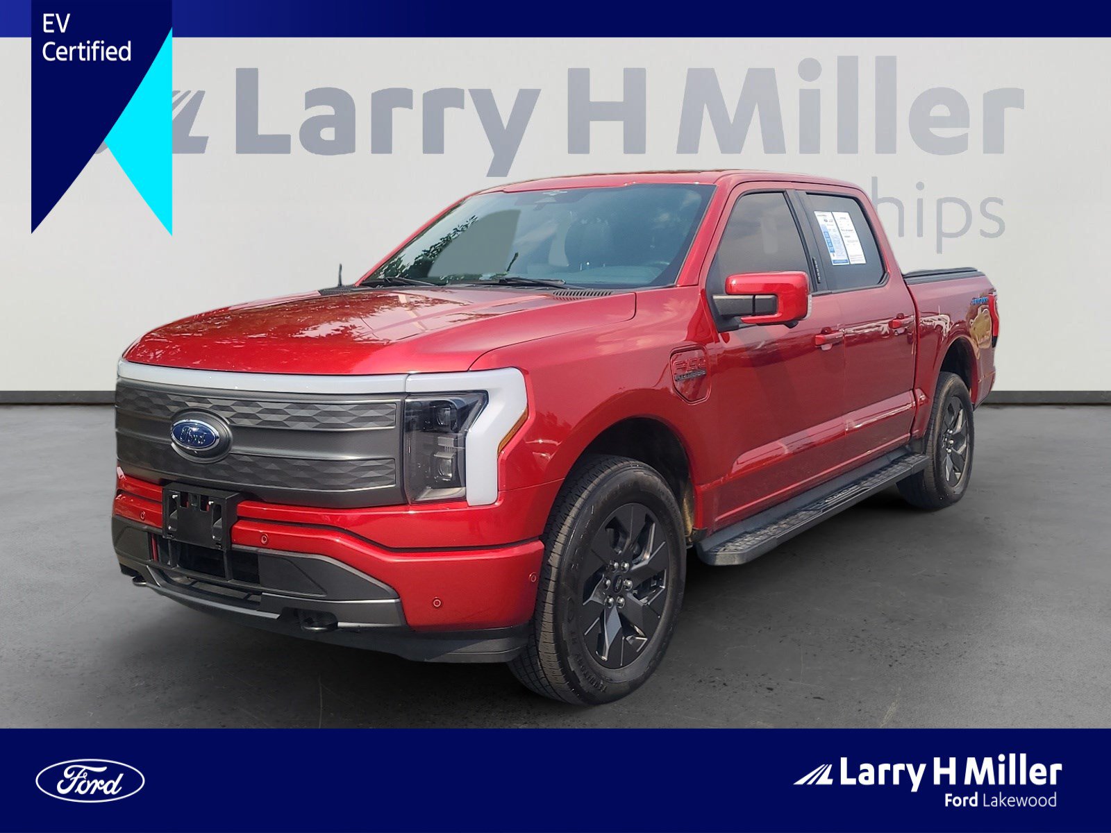 Certified 2023 Ford F150 Lightning Lariat w/ Equipment Group 511A High AWD/4WD image 1