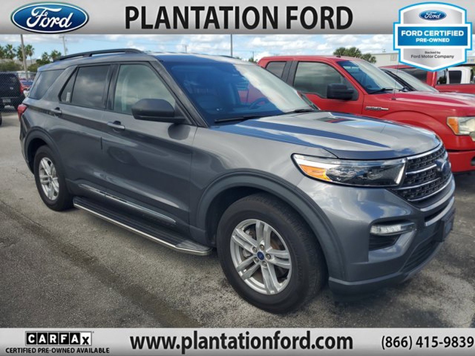 Certified 2021 Ford Explorer XLT w/ Equipment Group 202A
