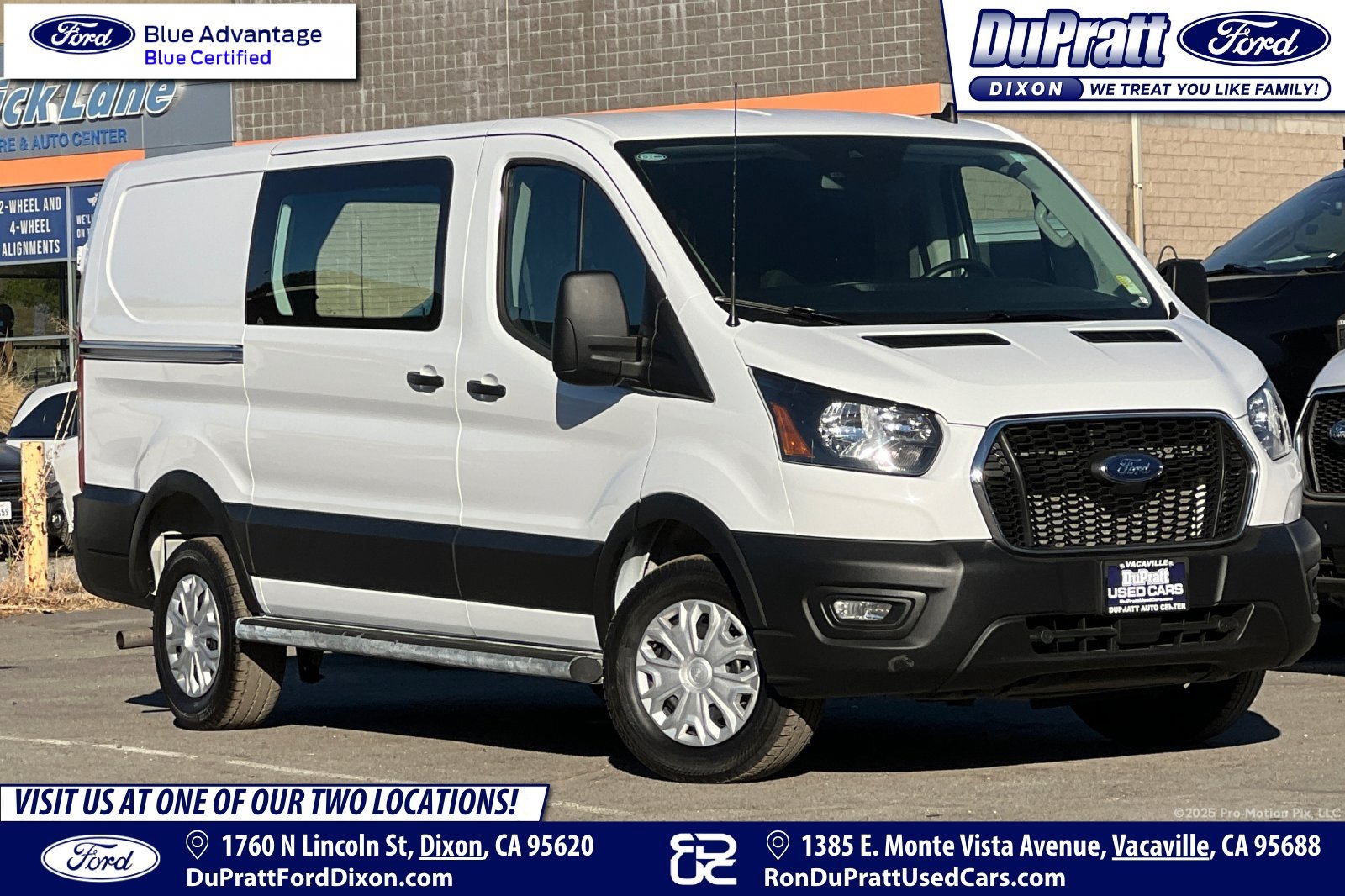 Certified 2025 Ford Transit 250 Low Roof w/ Exterior Upgrade Package