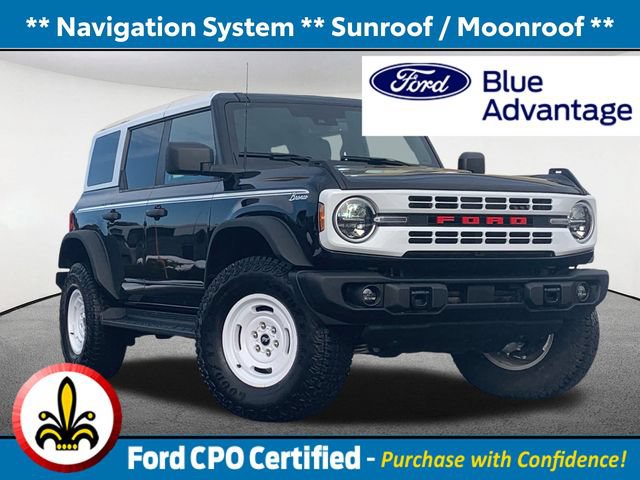 Certified 2025 Ford Bronco Heritage Edition AWD/4WD image 1