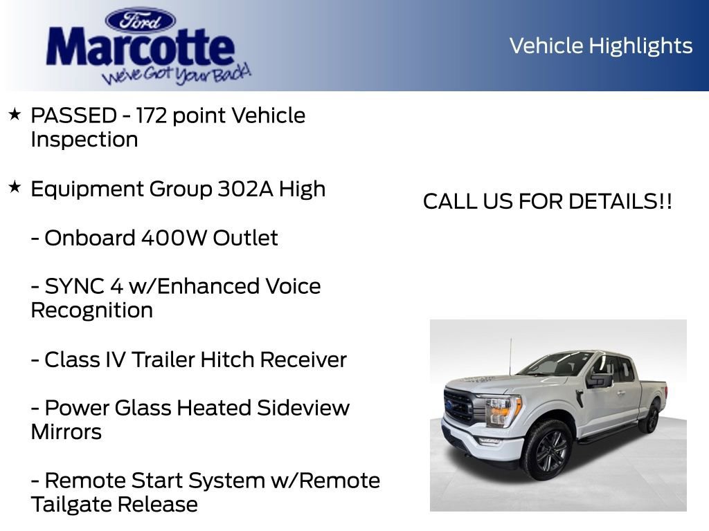 Certified 2023 Ford F150 XLT w/ Equipment Group 302A High image 3